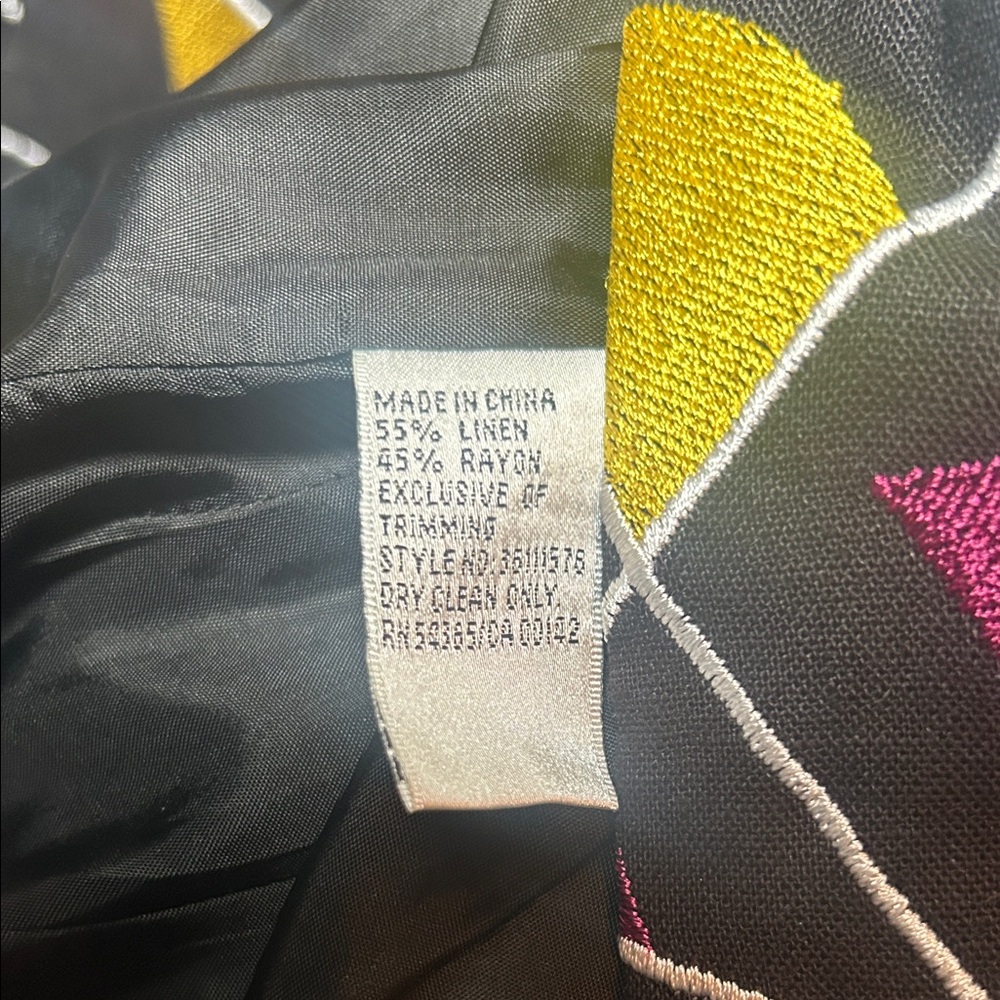 Colorful Geometric Women's Jacket - Picture 6 of 7